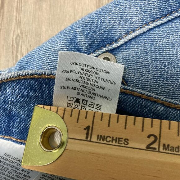 Lucky Brand Ava Mid Rise Boot Bootcut Blue Jeans Size 6 / 28 - Picture 7 of 8